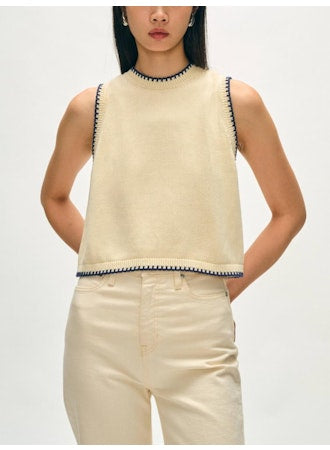 White + Warren Organic Cotton Tank