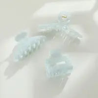 Adorro Assorted Something Blue Claw Clip