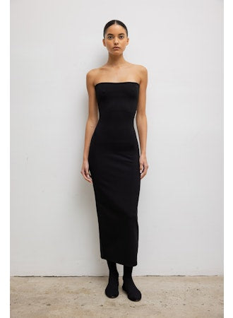 Leset Rio Bandeau Dress - Black