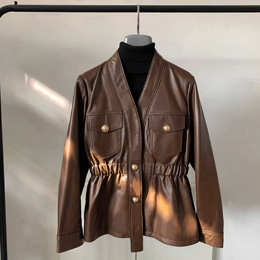 Women’s Sheepskin Slim Fit Jacket