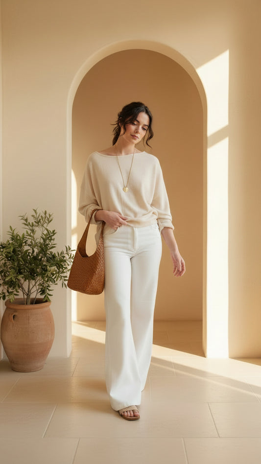 Perfect White Tee Taylor Top