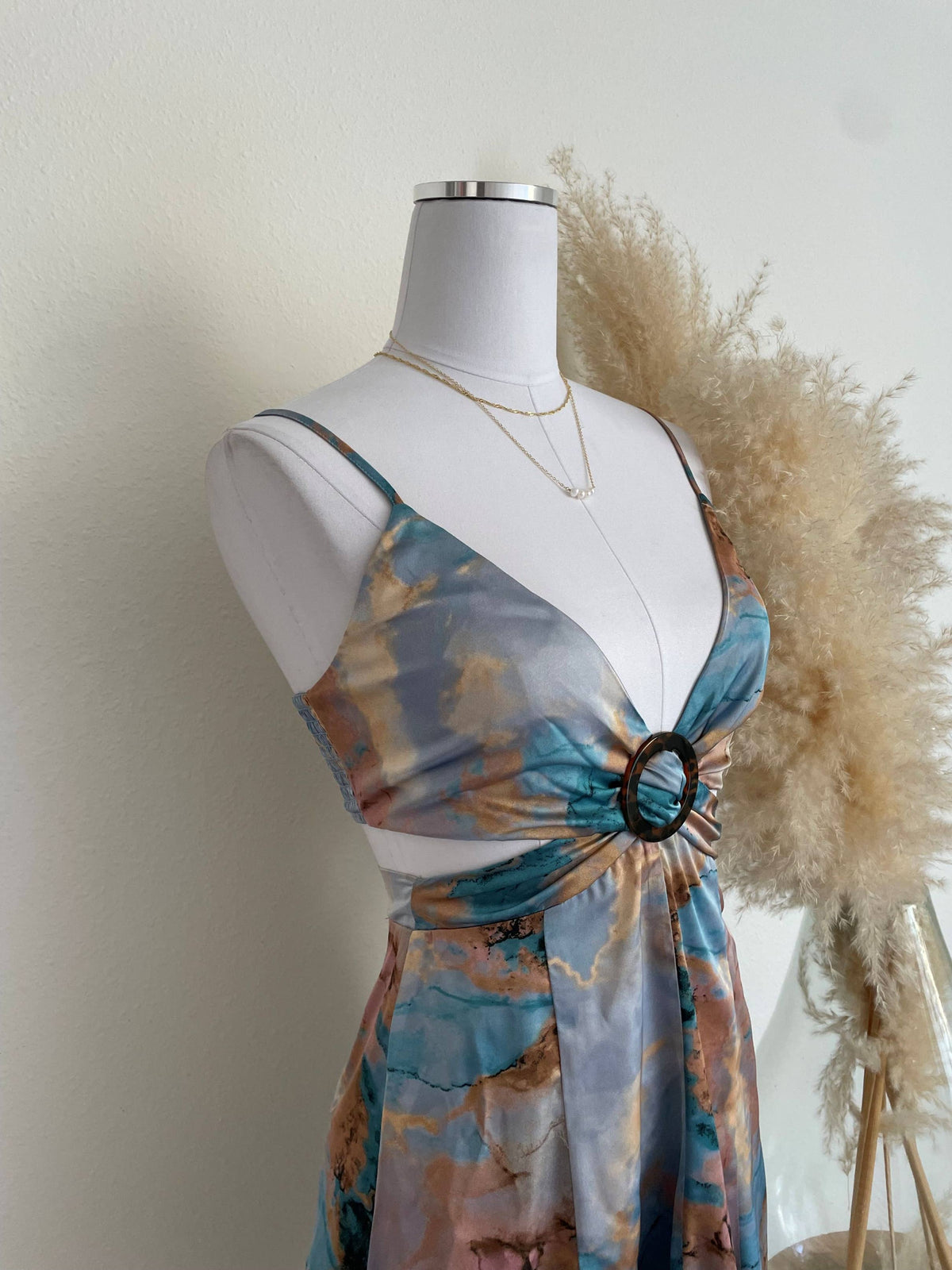 Godet Mini Dress
