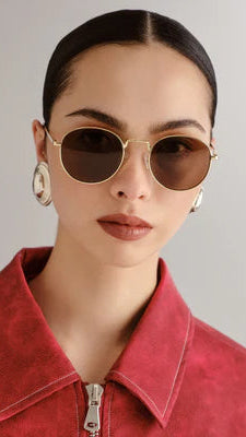 Le Specs Lost Legacy Sunglasses - Gold