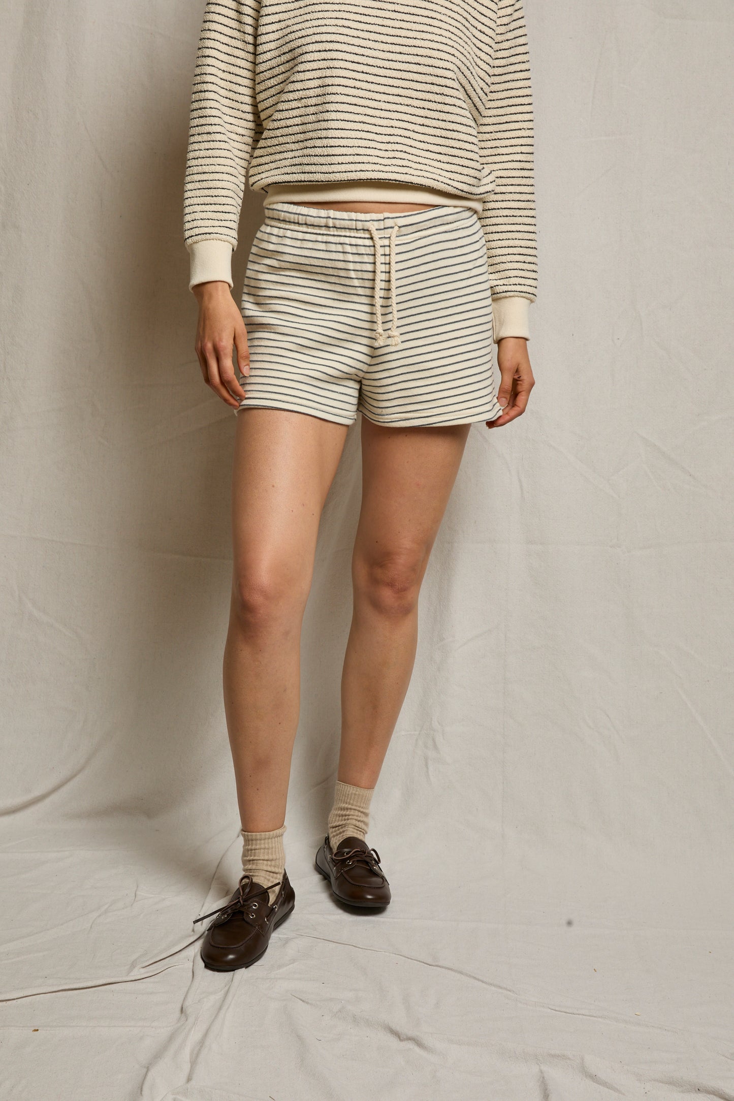 Perfect White Tee Bennie Shorts