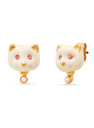 Tai Enamel Cat Studs