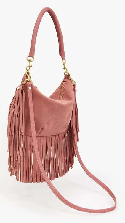 Clare V. Petit Moyan Messenger Bag - Rose Clay