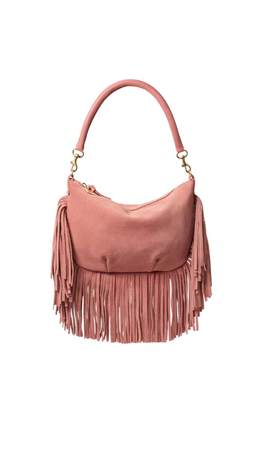 Clare V. Petit Moyan Messenger Bag - Rose Clay