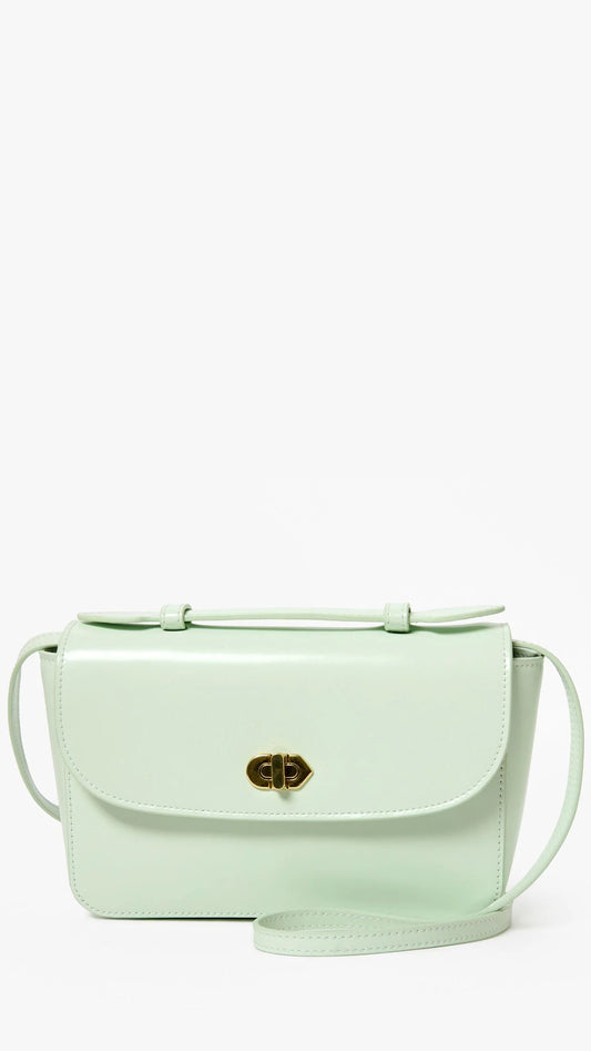 Clare V. Kathryn Box Bag - Mist