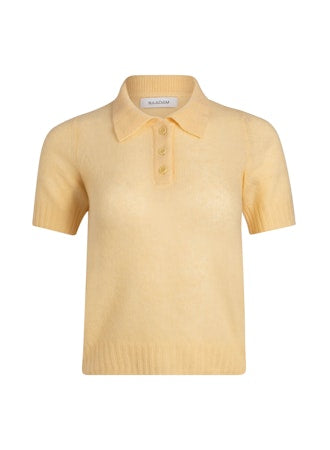 Naadam Cashmere Featherweight Short Sleeve Polo