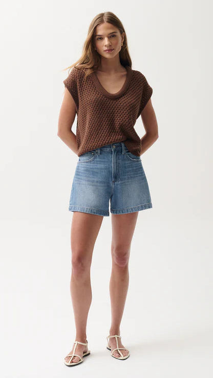 Pistola Saige A-Line Shorts - Sail Away