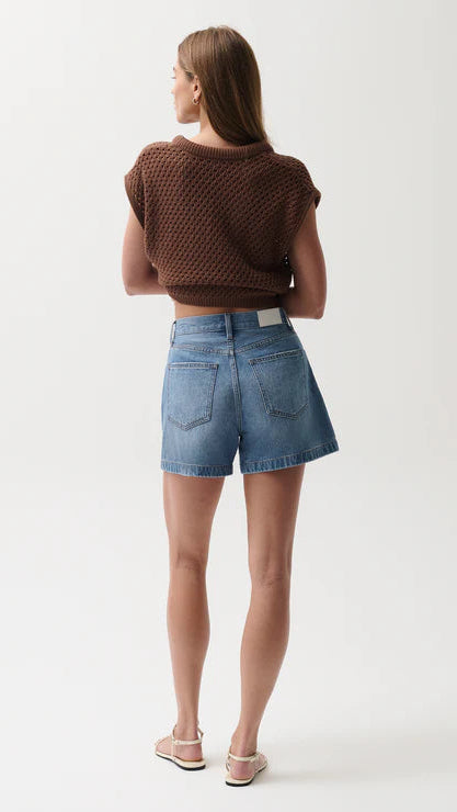 Pistola Saige A-Line Shorts - Sail Away