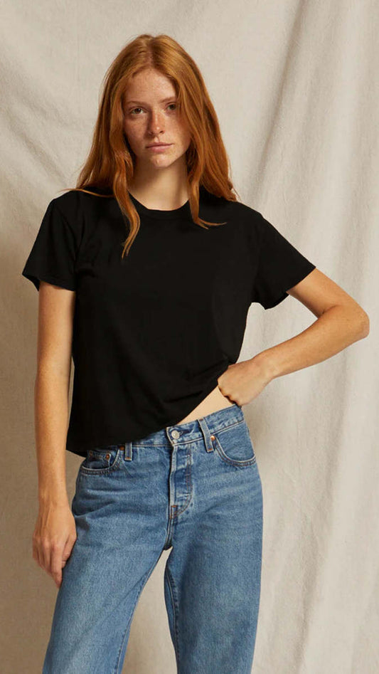 Perfect White Tee Harley Tee