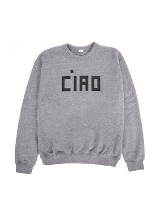 Clare V. Oversized Ciao Sweatshirt