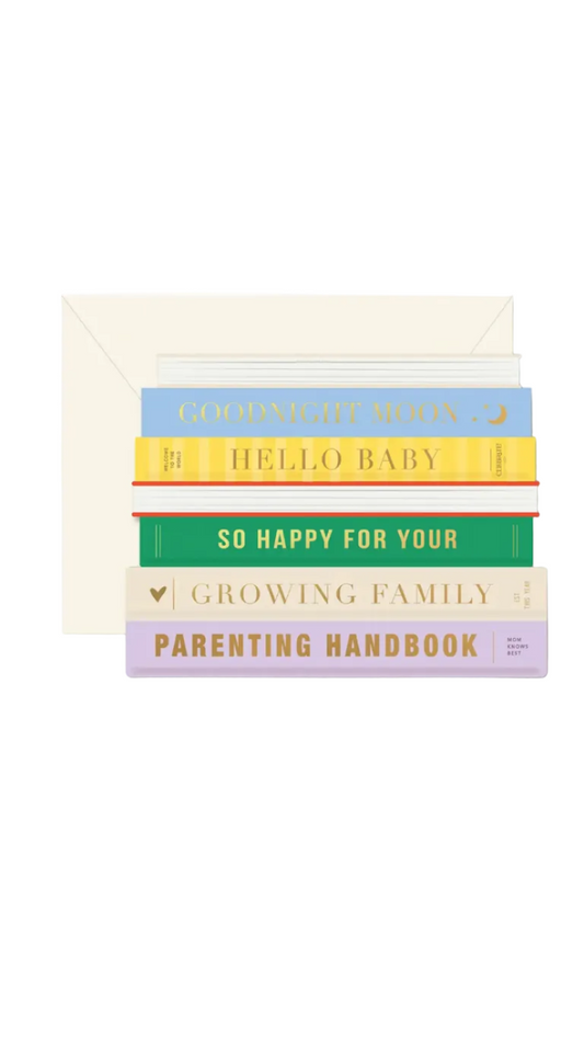 Ginger P. Designs Baby Book Card