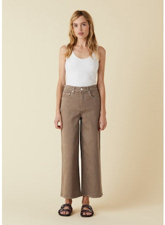 Le Jean Juliette Wide Leg Ankle - Mountain