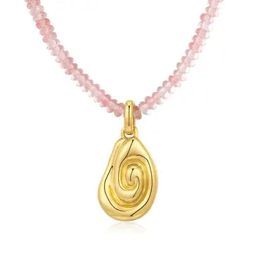 LUV AJ The Coquille Beaded Necklace