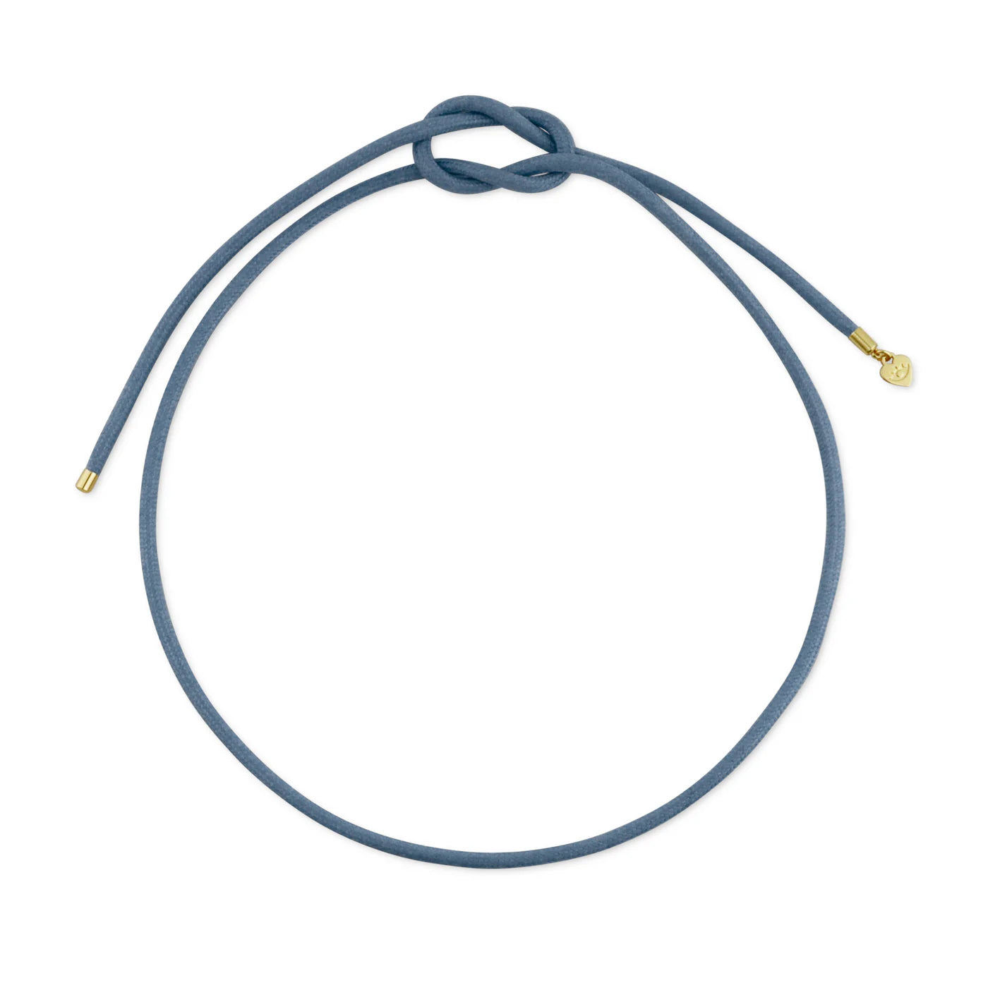Hart Baroque Pearl on Slate Blue Cord Necklace