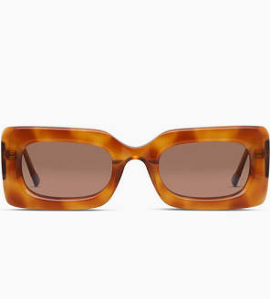 Le Specs Damnedest Sunglasses - Vintage Tort