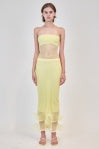 Simkhai Kelso Skirt - Buttercream